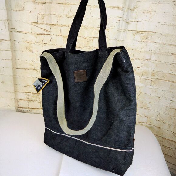 Flying Horse London Selvedge Indigo Denim Tote Bag Liberty Fairs NWT Workwear - Picture 13 of 15
